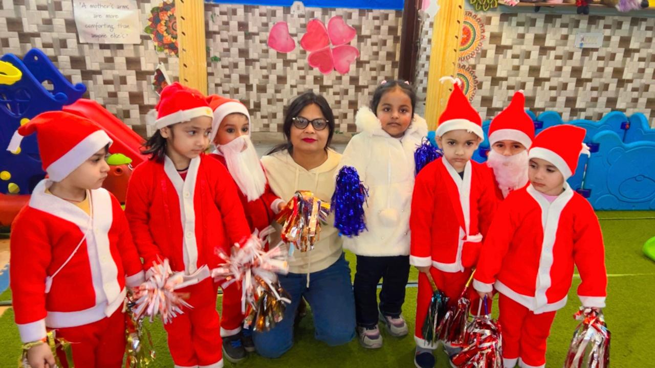 Children celebrating at EduMax Kids